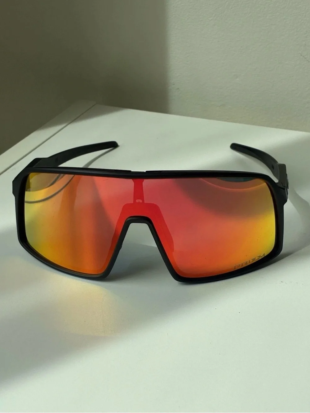 Oakley Sport Sunglasses Black Frame Orange Lens